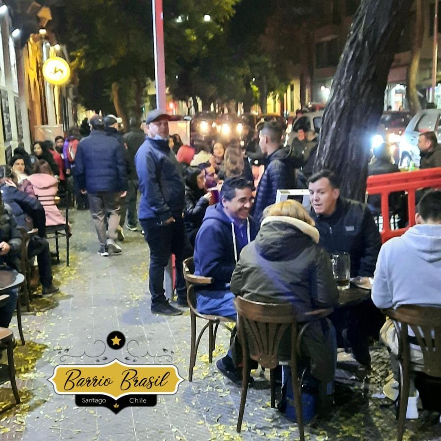 Casa Dos Leones Hotel Santiago Kültér fotó